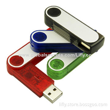 USB flash drives with plastic case